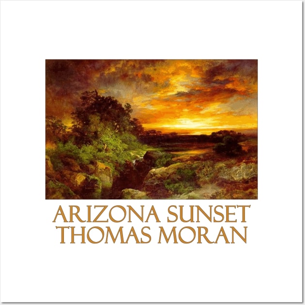 Arizona Sunset by Thomas Moran Wall Art by Naves